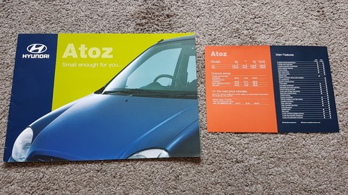 Hyundai atoz sales brochure - atoz,