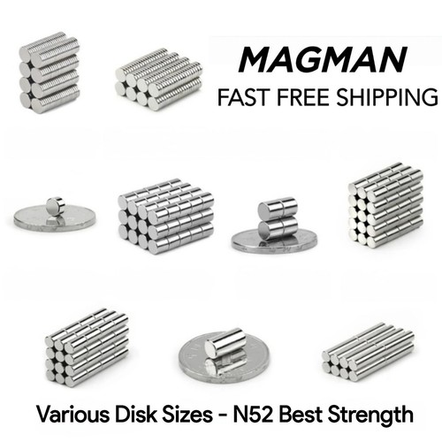 Strong n52 neodymium disk - neodymium,