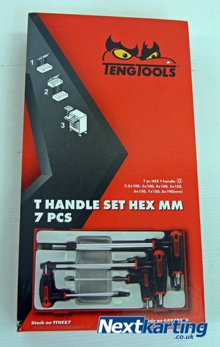 Teng tools handle - hex, allen