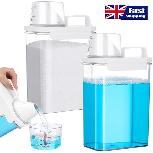 Laundry powder container with - powder,