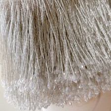 Elegant Beaded Tassel Fringe