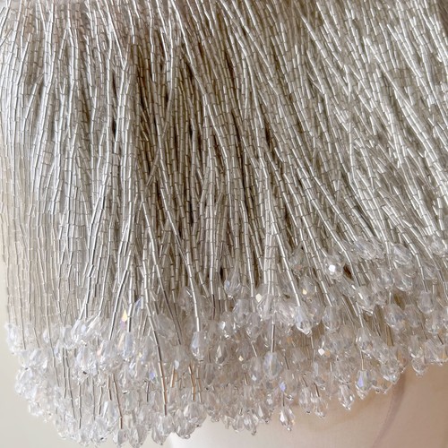 Elegant beaded tassel fringe - tassel,