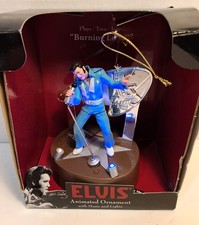 Elvis Animated Ornament with