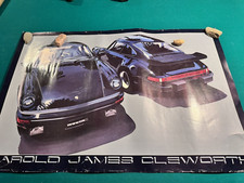 Harold James Cleworth Porsche 911 SC Poster - "Porsche's of Beverly Hills"