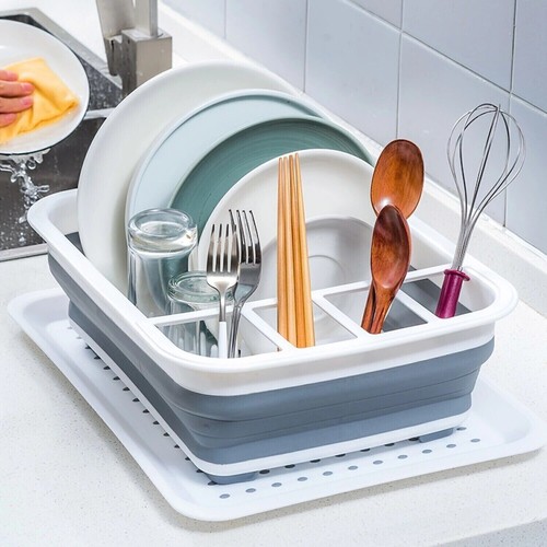 Foldable dish drying rack - foldable,