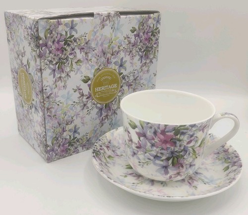 Large breakfast cup saucer - &,