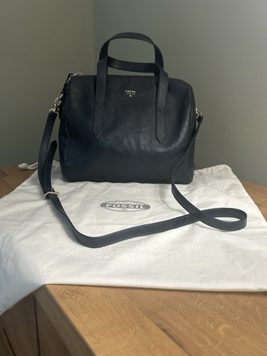 Fossil sydney satchel - sydney, navy