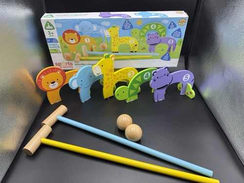 Elc wooden safari - safari, animal