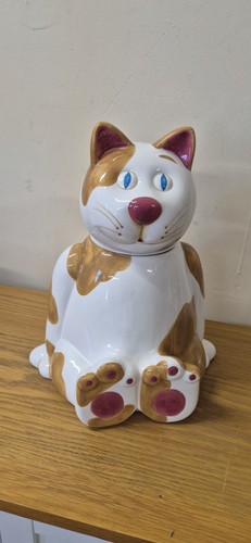 Large ceramic cat cookie - large,