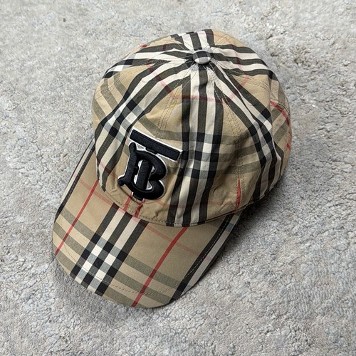 Burberry biege check baseball - burberry,