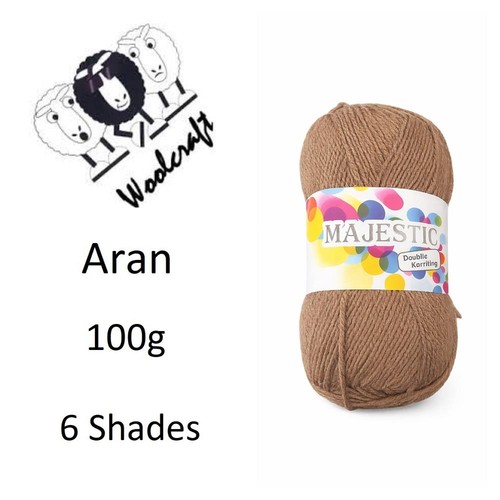 Majestic aran knitting wool - majestic,