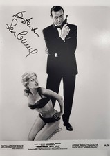 Sean Connery Signed 8x11.5