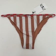 Zara Striped Bikini Bottoms