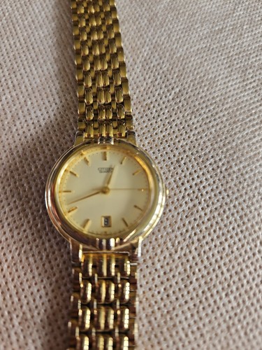Vintage citizen quartz gold - quartz,