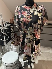Zara Floral Prinț  Dress Size