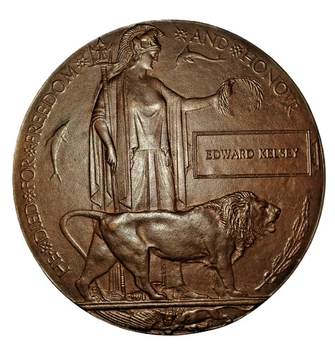 Ww1 memorial plaque edward - plaque,