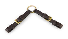 Shires Blenheim Leather two 2 way coupling for lead rein Bridle Equestrian BLACK