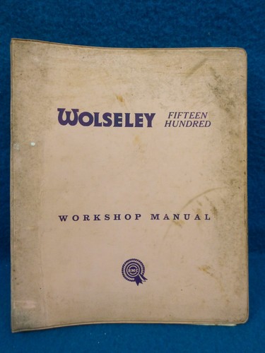 Original wolseley fifteen - original,