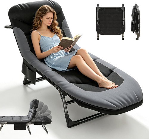 Foldable sun lounger - sun, lounger,