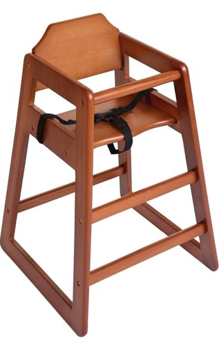 Bolero wooden highchair - wooden,