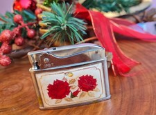 Lovely Japanese Vintage Ladies Petrol Lighter Full Working Cond Circa 1950