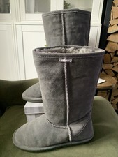 Bearpaw Women's Grey Suede