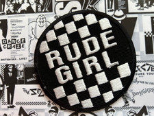 SKA - RUDE GIRL-  Iron Sew On