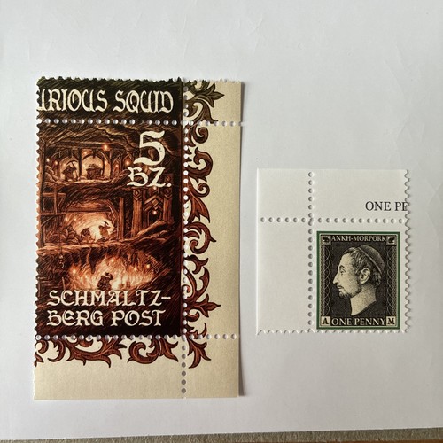 Discworld stamps corners - discworld,