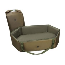 Carp Cradle Fishing Unhooking Mat Oval Green With Carry Bag - Carper Tackle