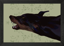 Doberman Framed Wall Art