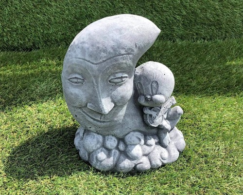 Concrete tweety bird sculpture - concrete,