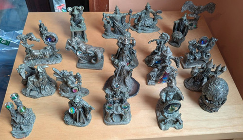 Myth and magic pewter - x,