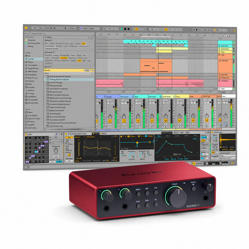 Focusrite scarlett 2i2 4th - focusrite,