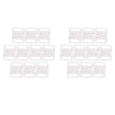 20 Pairs Clear Plastic Bikini