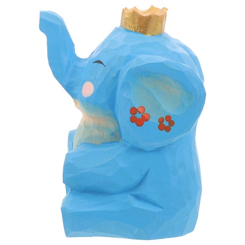 Wooden elephant ornament - elephant, sky