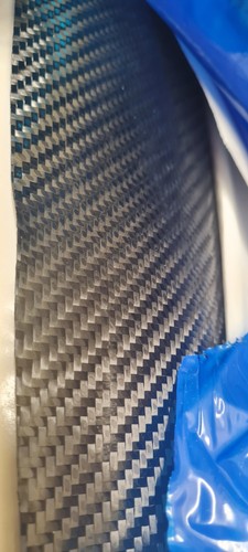 Raw carbon fibre 50cm - fibre,