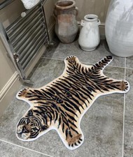 Tiger Fabric Faux Fur Animal