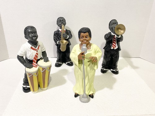Vintage jazz band musicians - musicians, &