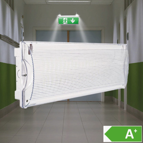 Led emergency light bulkhead - led,