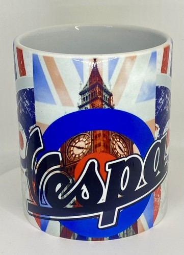 Vespa scooter mug - scooter, fred