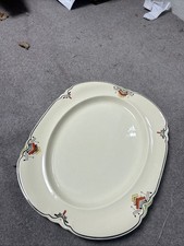 Woods Ivory Ware Art Deco Serving Plate