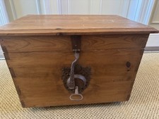 Old Antique Pine Chest