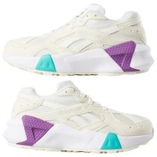 REEBOK AZTREK women's  running trainers in White/Teal/Aubergine /BNWB