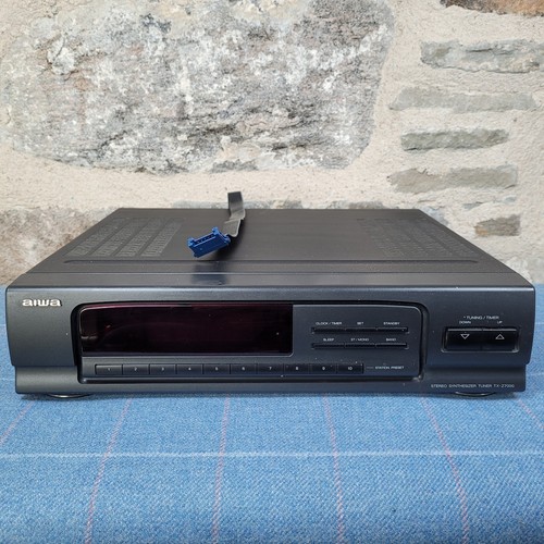 Aiwa stereo tuner black - tuner,