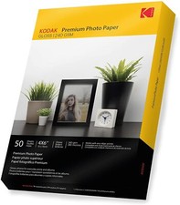Kodak 6x4 Photo Paper A6 Gloss