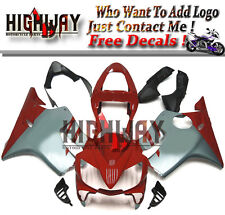 Motor ABS Bodywork Fairings Panel Fit Fo Honda CBR600 F4i 01-03 red black silver
