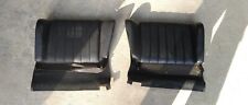Used original Porsche 911 1969-73 rear seat backs , in black with carpet