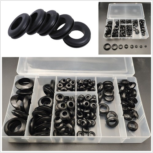 200 pcs black rubber auto - black, car