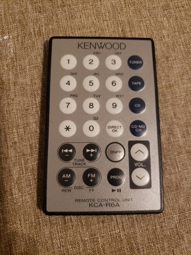 Kenwood kca r6a remote - kenwood, control