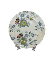 Ashworth Bros Hanley Plate – "Wild Rose" Pattern – Antique Collectible 25 cm